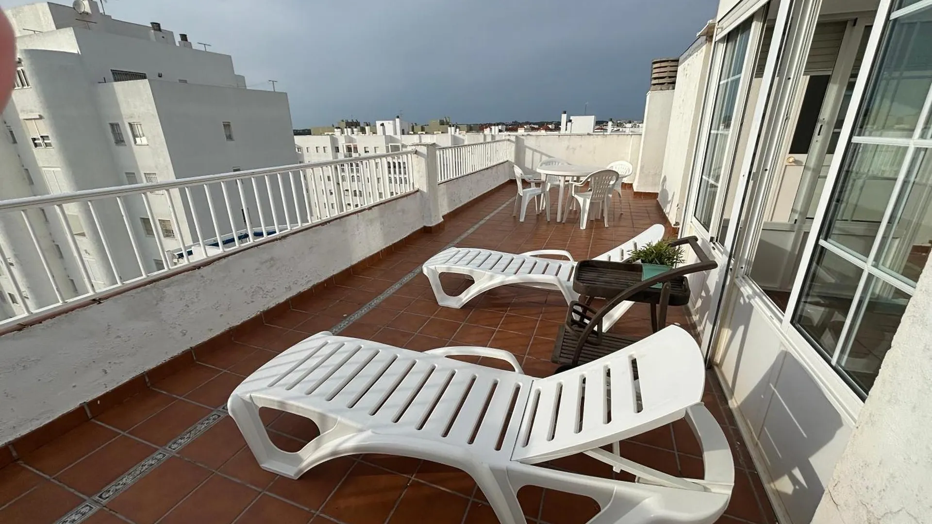 Apartment Atico Con Terraza En Primera Linea De Playa El Puerto de Santa Maria